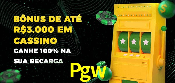 Pgw melhor bônus de depósito